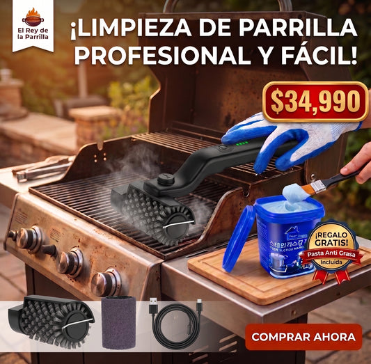 MasterGrill Pro™ -Cepillo limpiador parrilla inalambrico