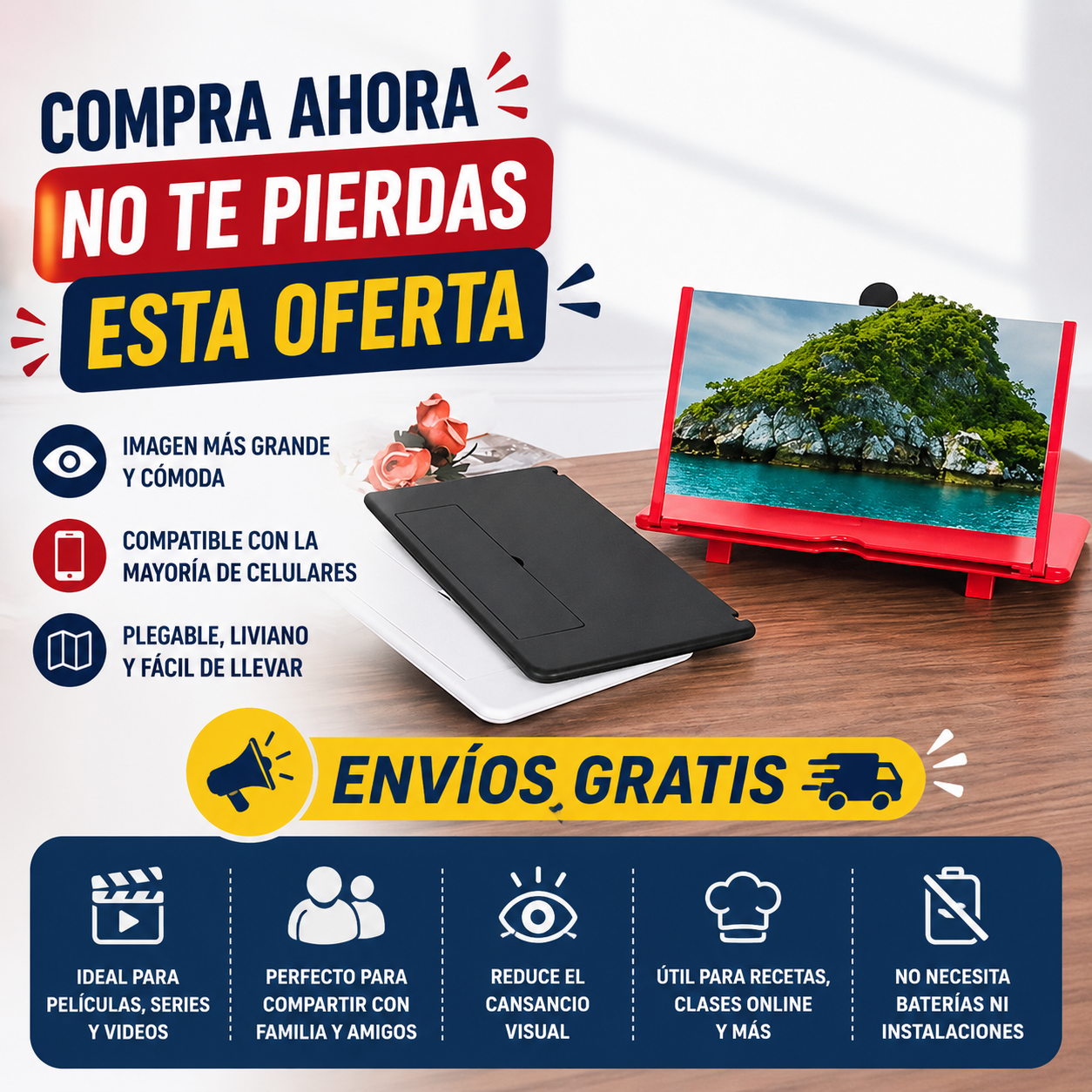 Amplificador de Pantalla 3d