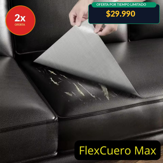 FlexCuero Max - Rollo Cuero Adhesivo de Reparación